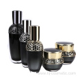 High-grade luxury cosmetic bottles court retro acrylic cosmetic bottle/jars with good price